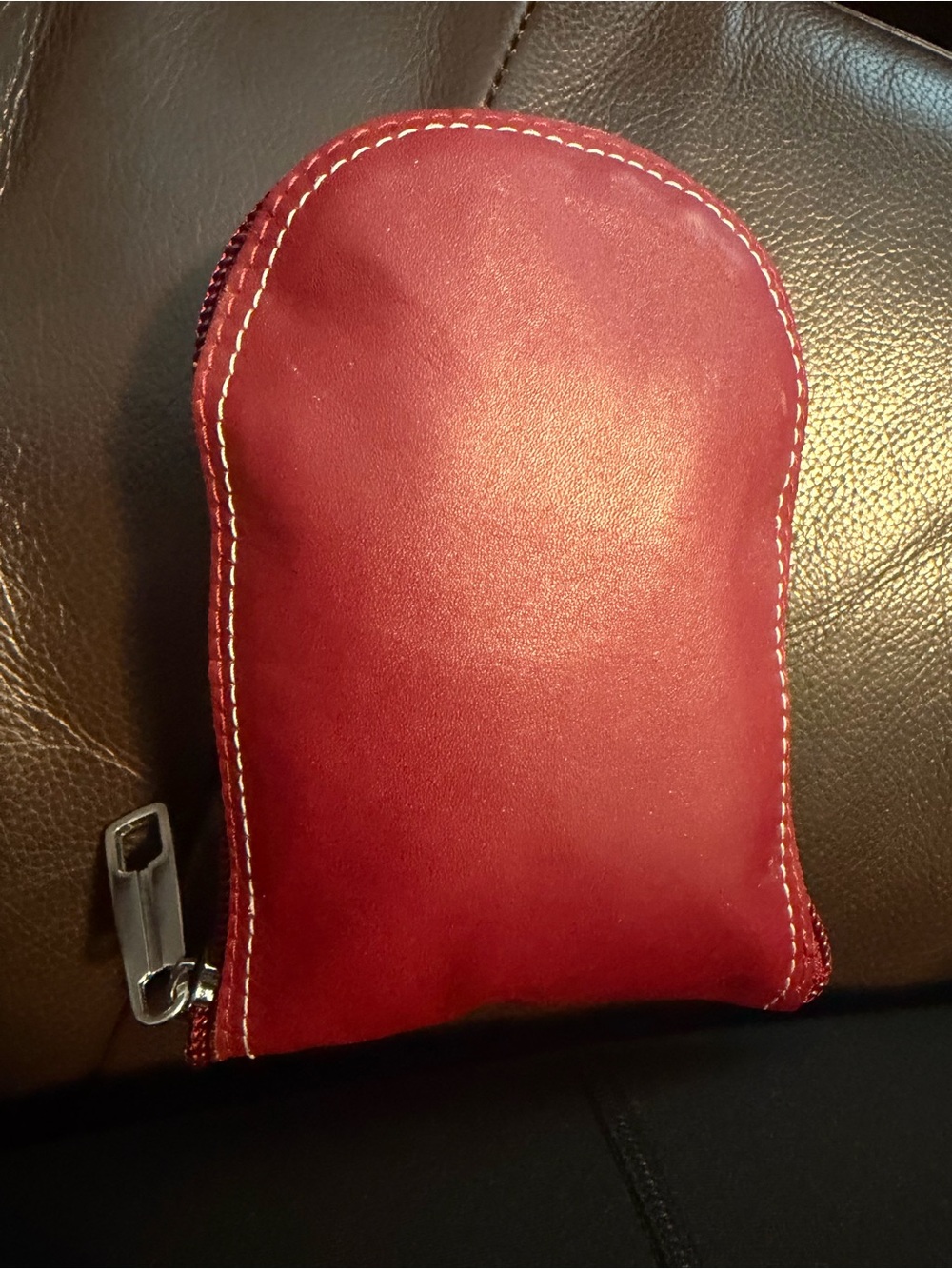 Fold Up Burgundy/Red Tote